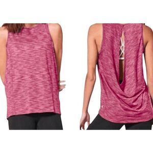 LULULEMON ATHLETICA Low Key Tank 'Silver Size 4